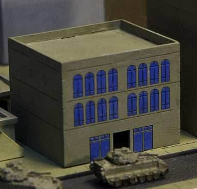 3 Story Middle Eastern and Ruined Version (Matboard) - 285CSS004 -