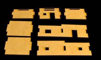 Afghan Style Hovel (MDF) - 15MMDF064 -