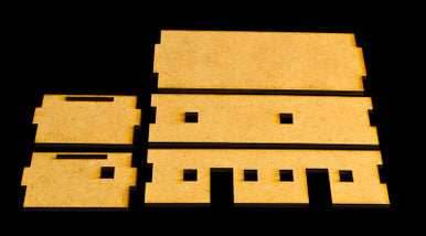 Afghan Style Hovel (MDF) - 15MMDF065 -