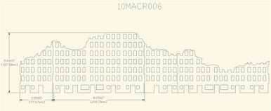 Ruined City Building (MDF) - 15MMDF267 -