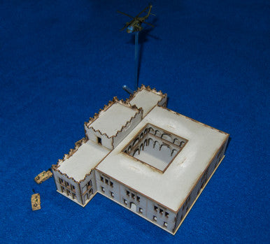 6mm Blackhawk Down "Target Building" (Matboard) - 285CSS038
