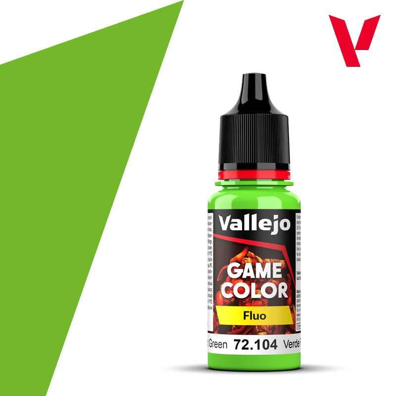 Game Color: Fluorescent - Green -