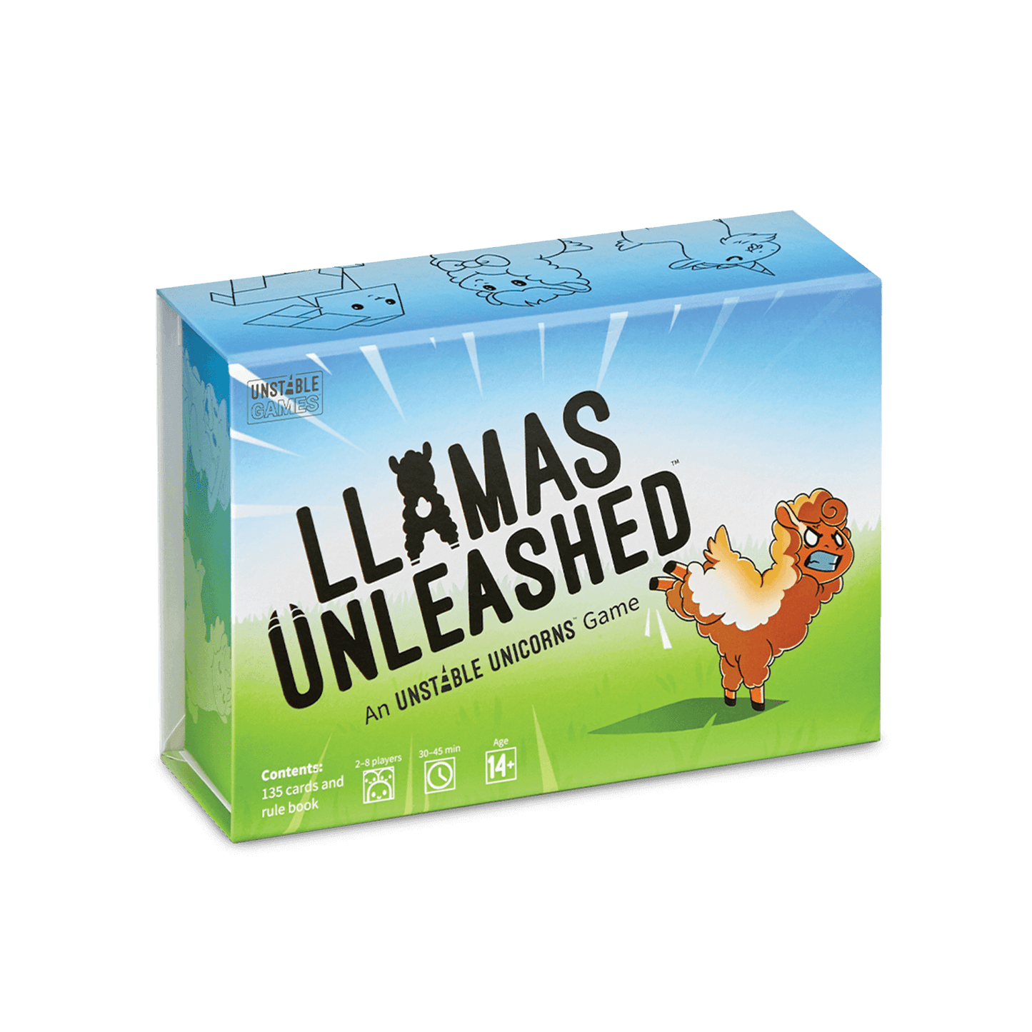 Llamas Unleashed - An Unstable Unicorns Game -