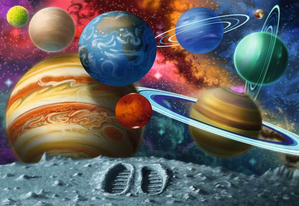 Puzzle: Stepping Into Space -