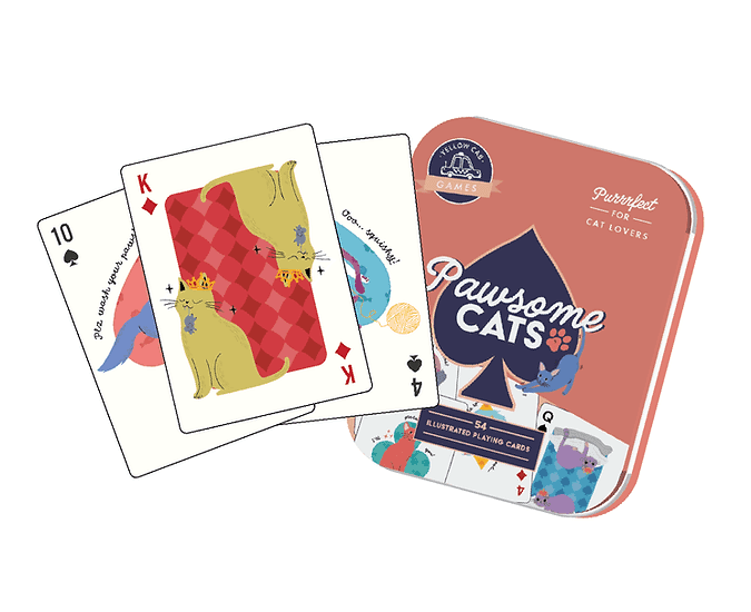 Pawsome Cats Playing Cards -