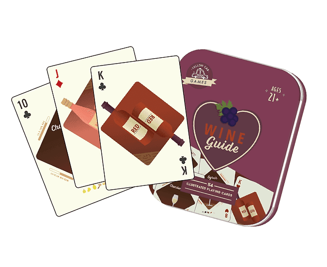 Wine Guide Playing Cards -