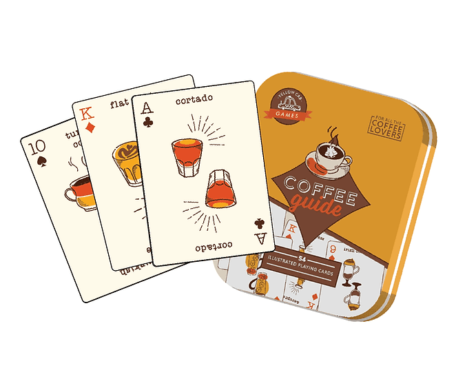 Coffee Guide Playing Cards -