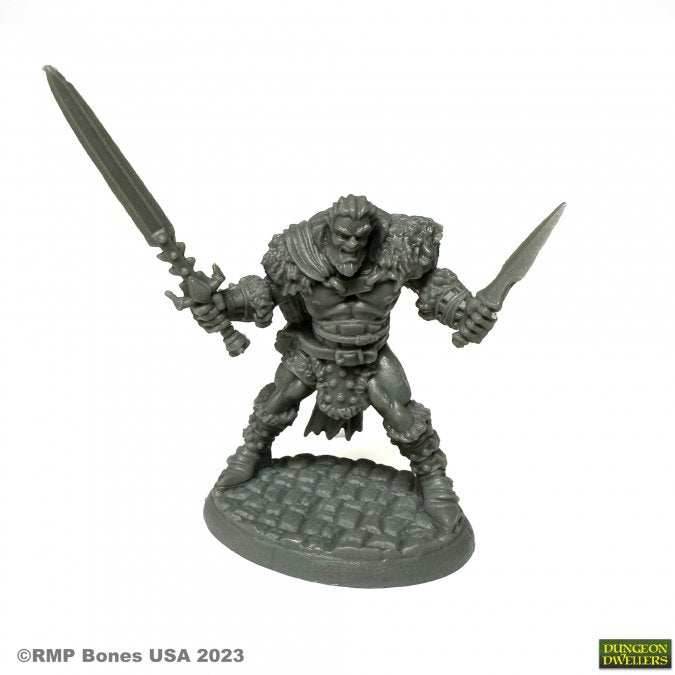 Dungeon Dwellers: Grundor Hoardtaker, Barbarian -