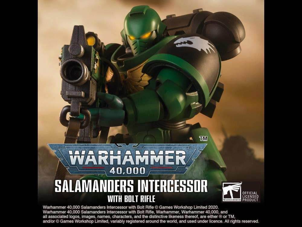 Warhammer 40K: Salamanders Intercessor -