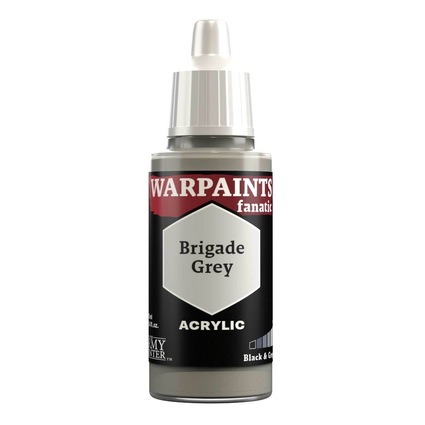 Army Painter Warpaints Fanatic: Brigade Grey 18ml -