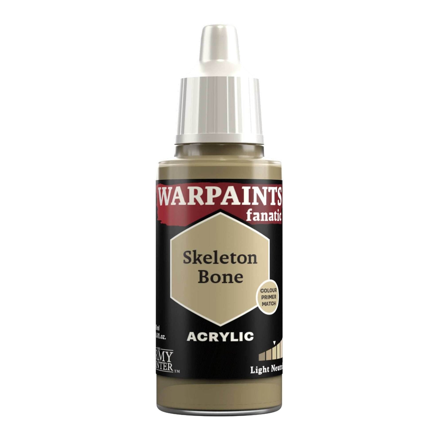 Army Painter Warpaints Fanatic: Skeleton Bone 18ml -