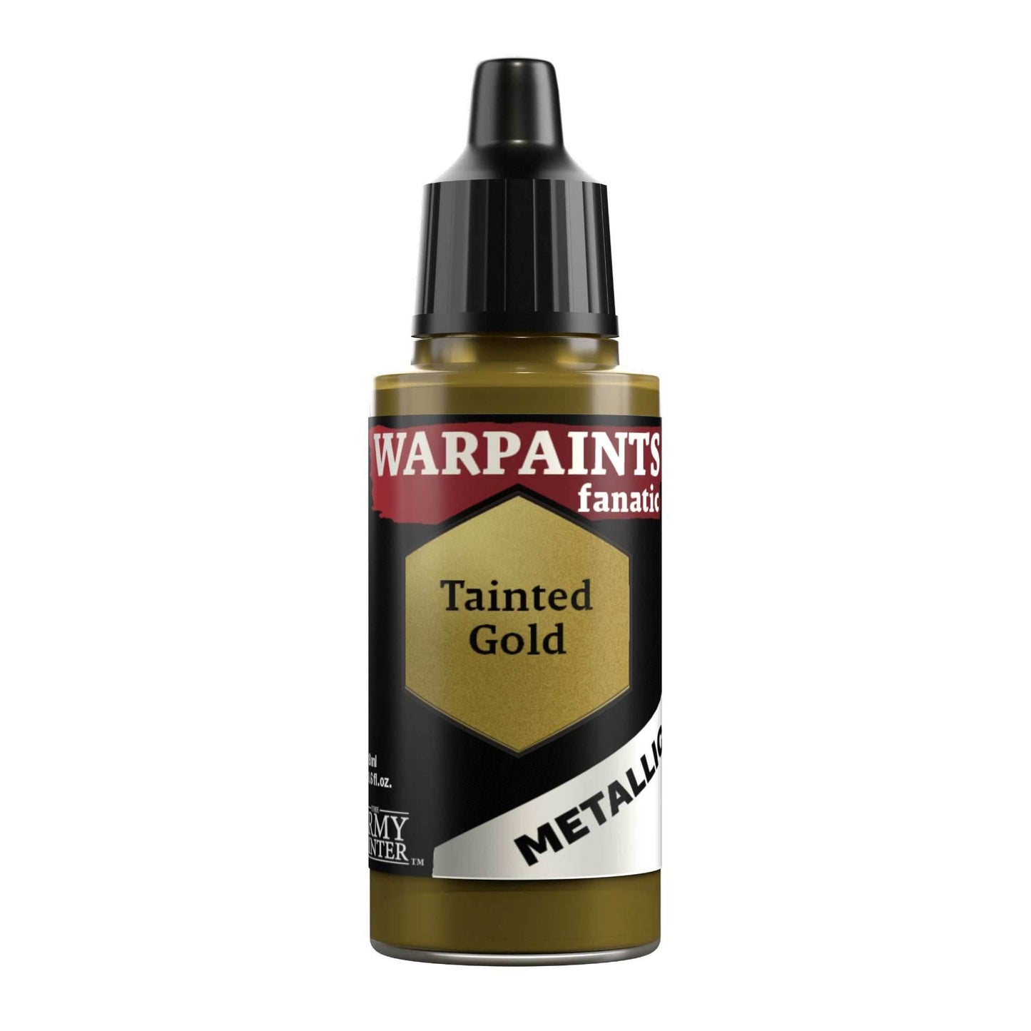Army Painter Warpaints Fanatic: Metallic - Tainted Gold 18ml -