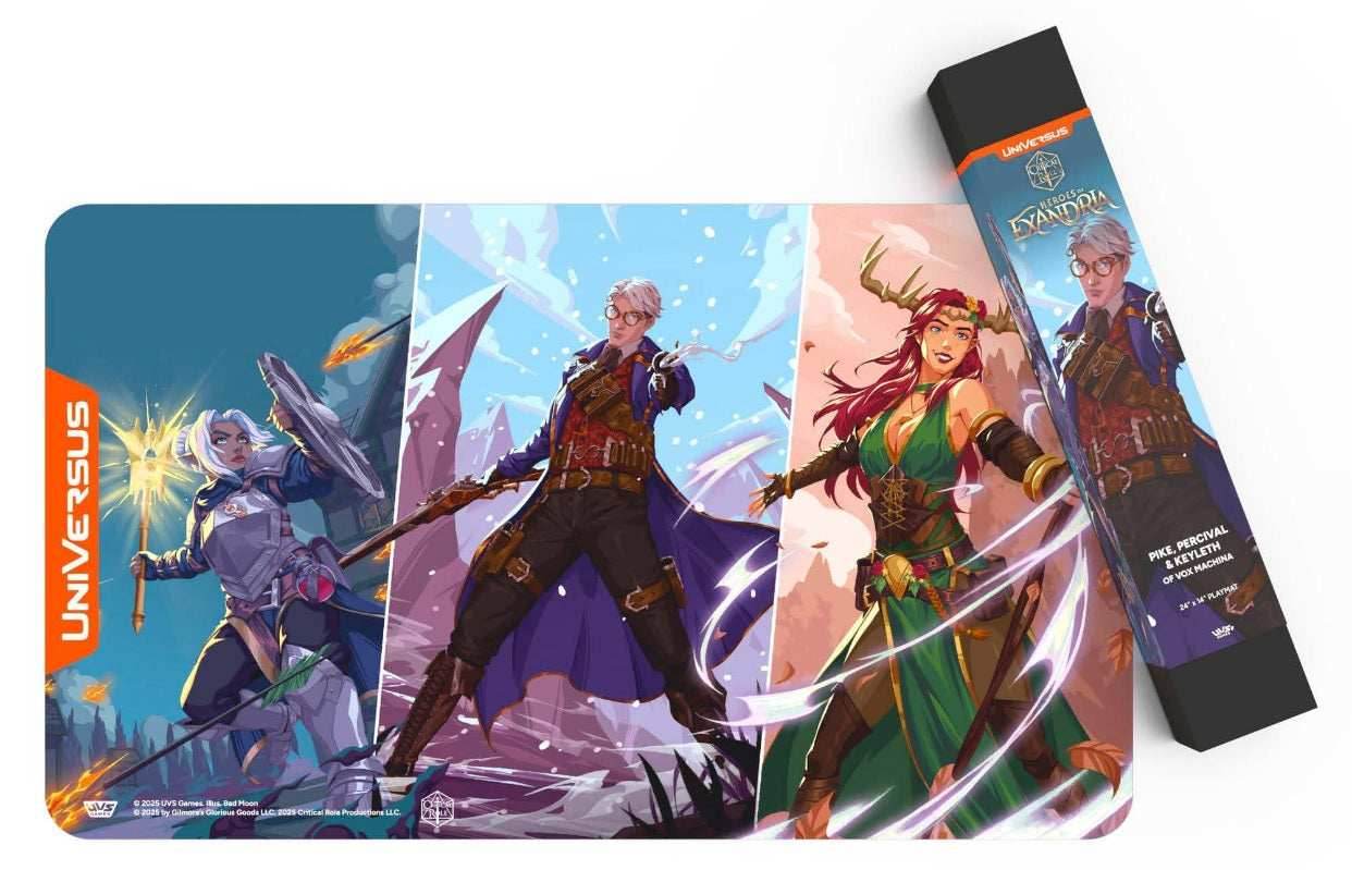 UniVersus TCG: Critical Role - Heroes of Exandria - Playmat Pike Percival Keyleth -