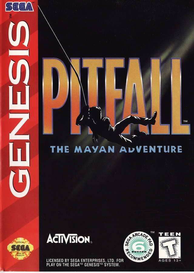 Pitfall Mayan Adventure (Sega Genesis) - Game Manual Only
