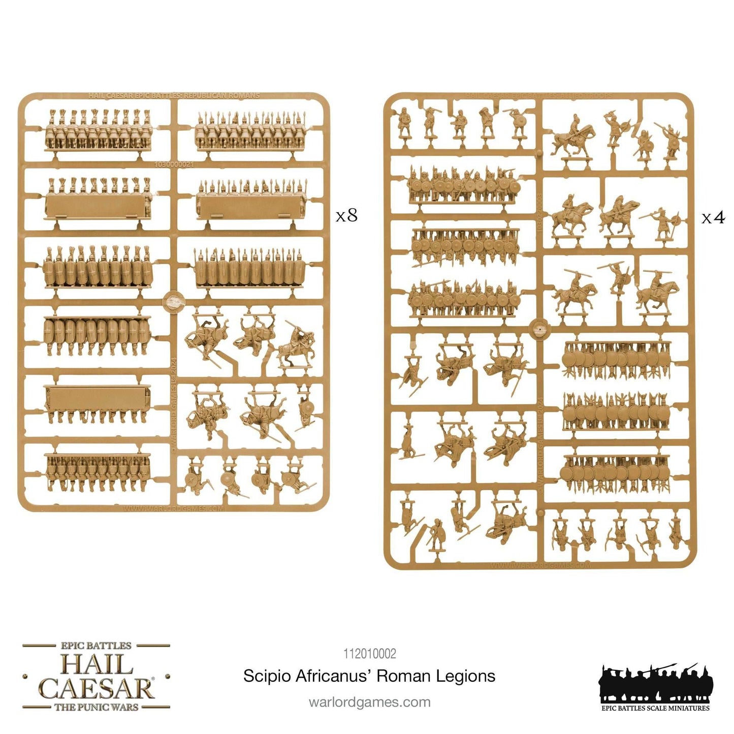 Hail Caesar Epic Battles: Punic Wars - Scipio Africanus' Roman Legions -
