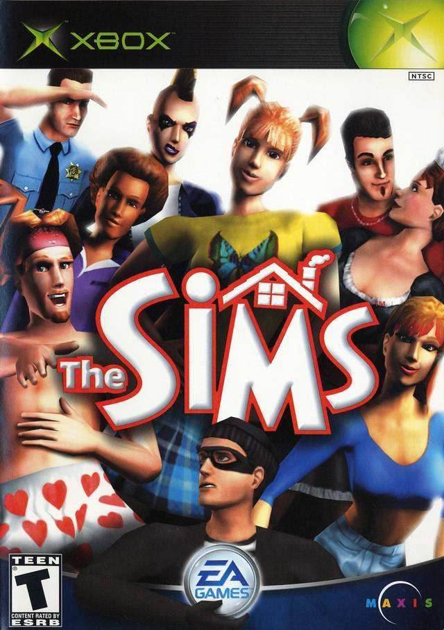 The Sims (Xbox) - Game Manual Only