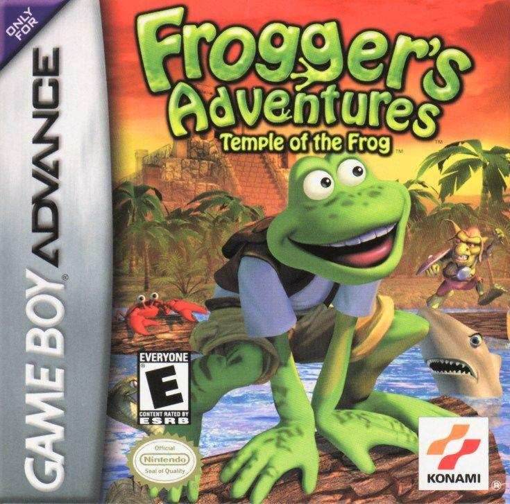 Frogger's Adventures: Temple of the Frog (Gameboy Advance) - Game Manual Only
