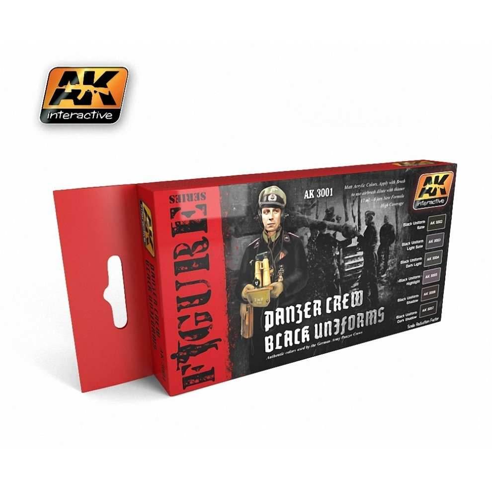 AK Interactive: Panzer Crew Black Uniforms -
