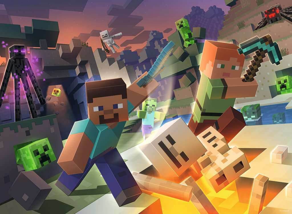 Puzzle: Monster Minecraft -