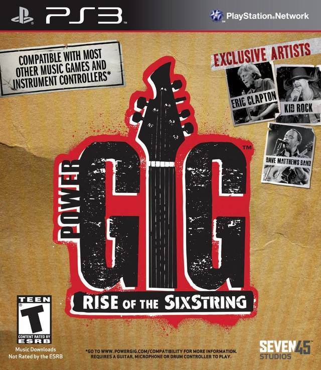 Power Gig: Rise of the SixString (Playstation 3) - Game Manual Only