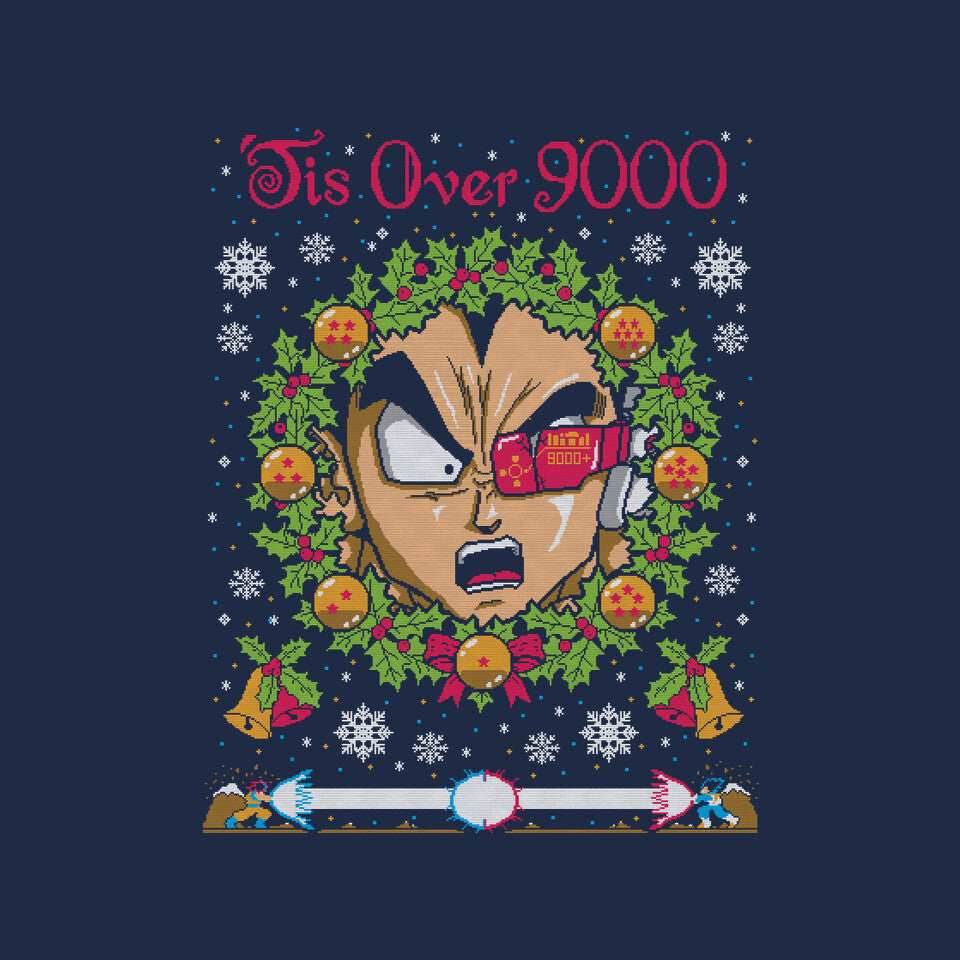 Tis Over 9000 - Unisex / Black / S