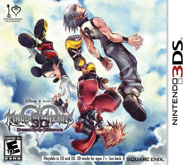 Kingdom Hearts 3D Dream Drop Distance (Nintendo 3DS) - Game Manual Only