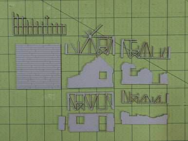 15mm Small Half Timber House - 15MCSS550 -