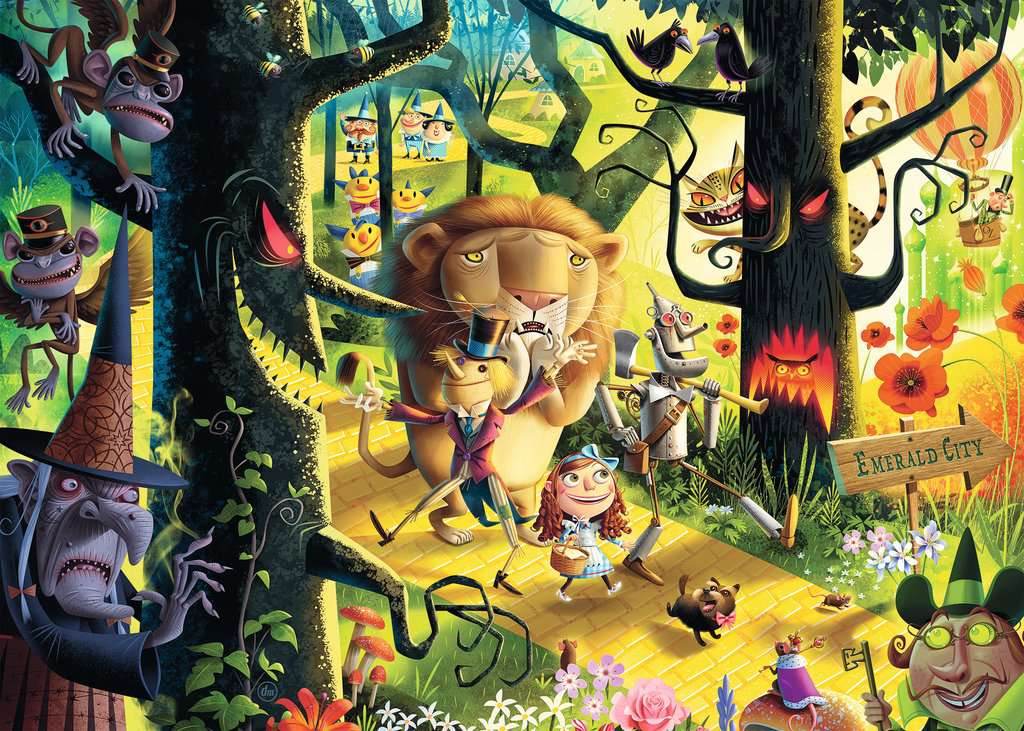 Puzzle: Lions & Tigers & Bears, Oh My! -
