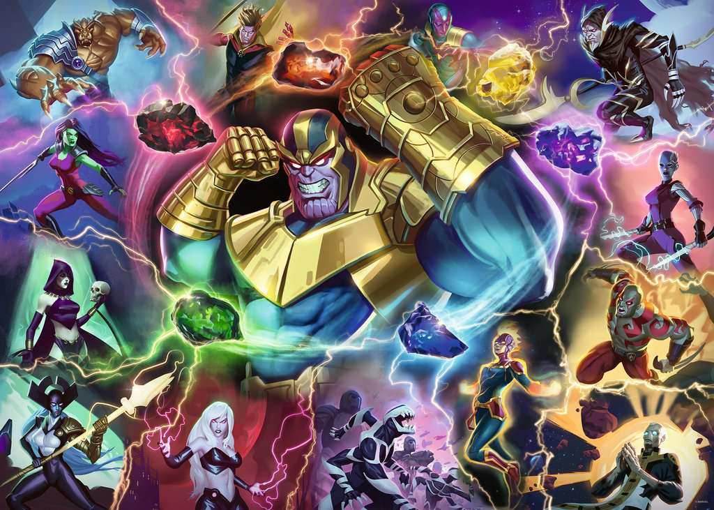 Puzzle: Marvel Villainous: Thanos -