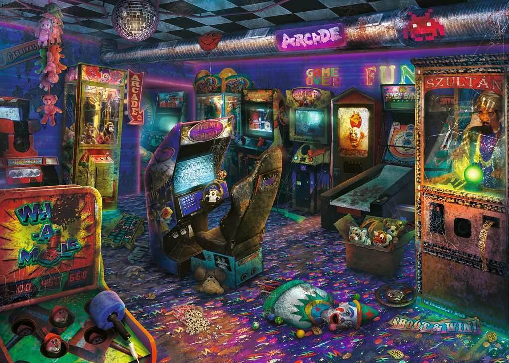 Puzzle: Abandoned Places - Forgotten Arcade -