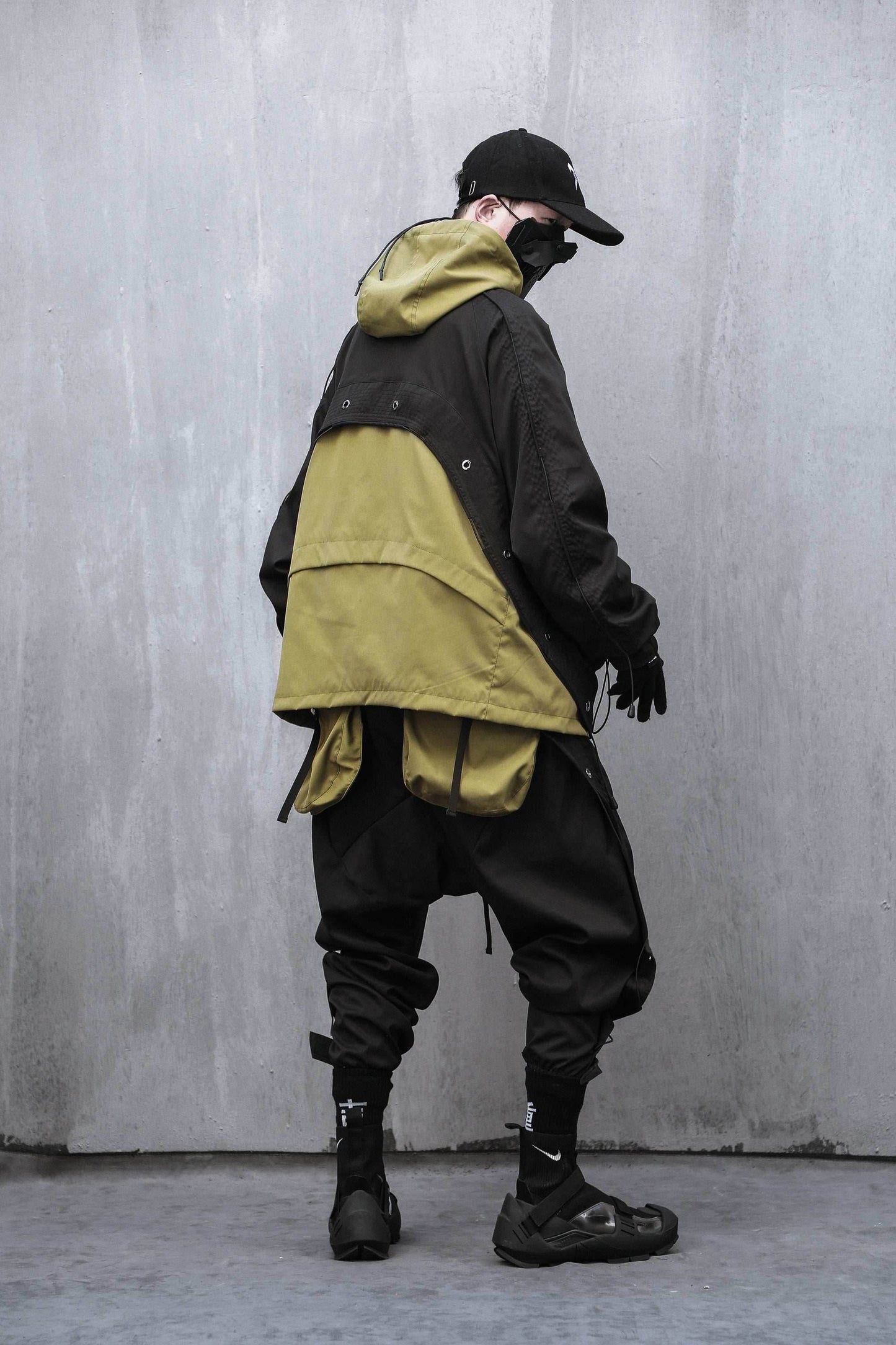 HiP22 Black Industrial Climber Pants - Black / S