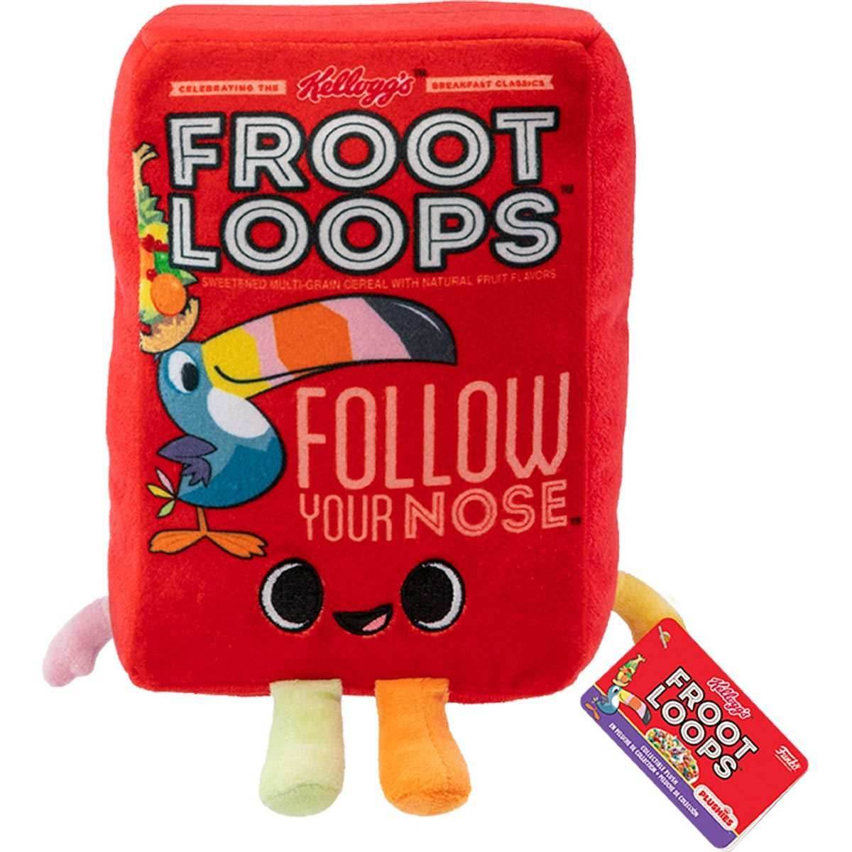 Funko: Kelloggs Froot Loops Cereal Box Plush -