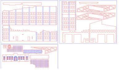 28mm Ruined Tank Factory - 28MMDF170 -