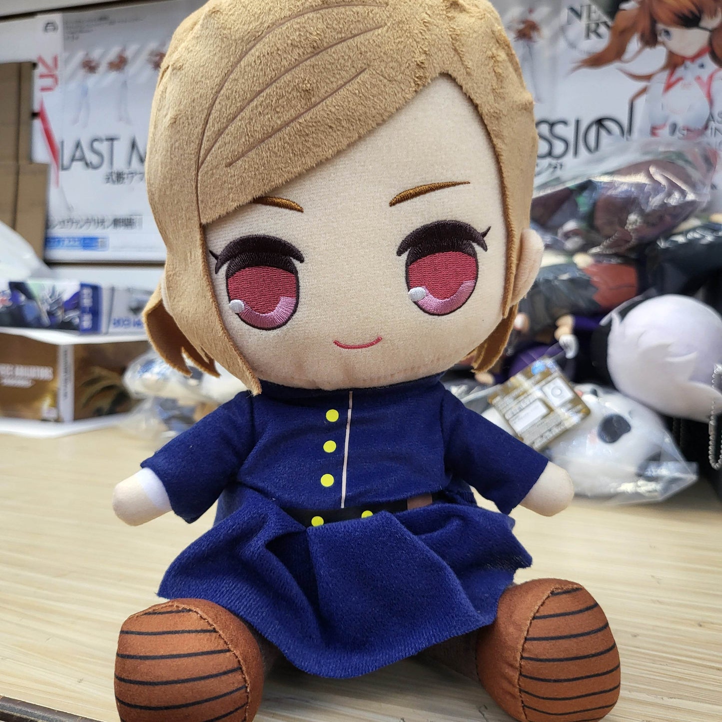 Jujutsu Kaisen Kyurumaru Big Plush Toy - Nobara Kugisaki -