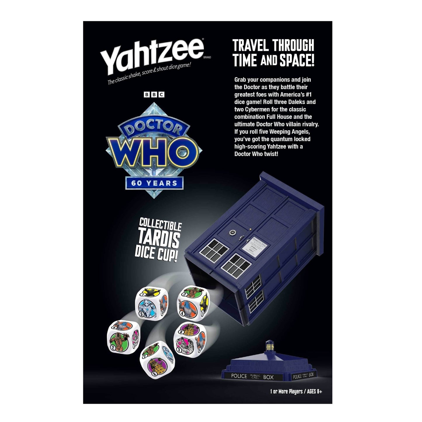 YAHTZEE®: Doctor Who TARDIS 60th Anniversary -