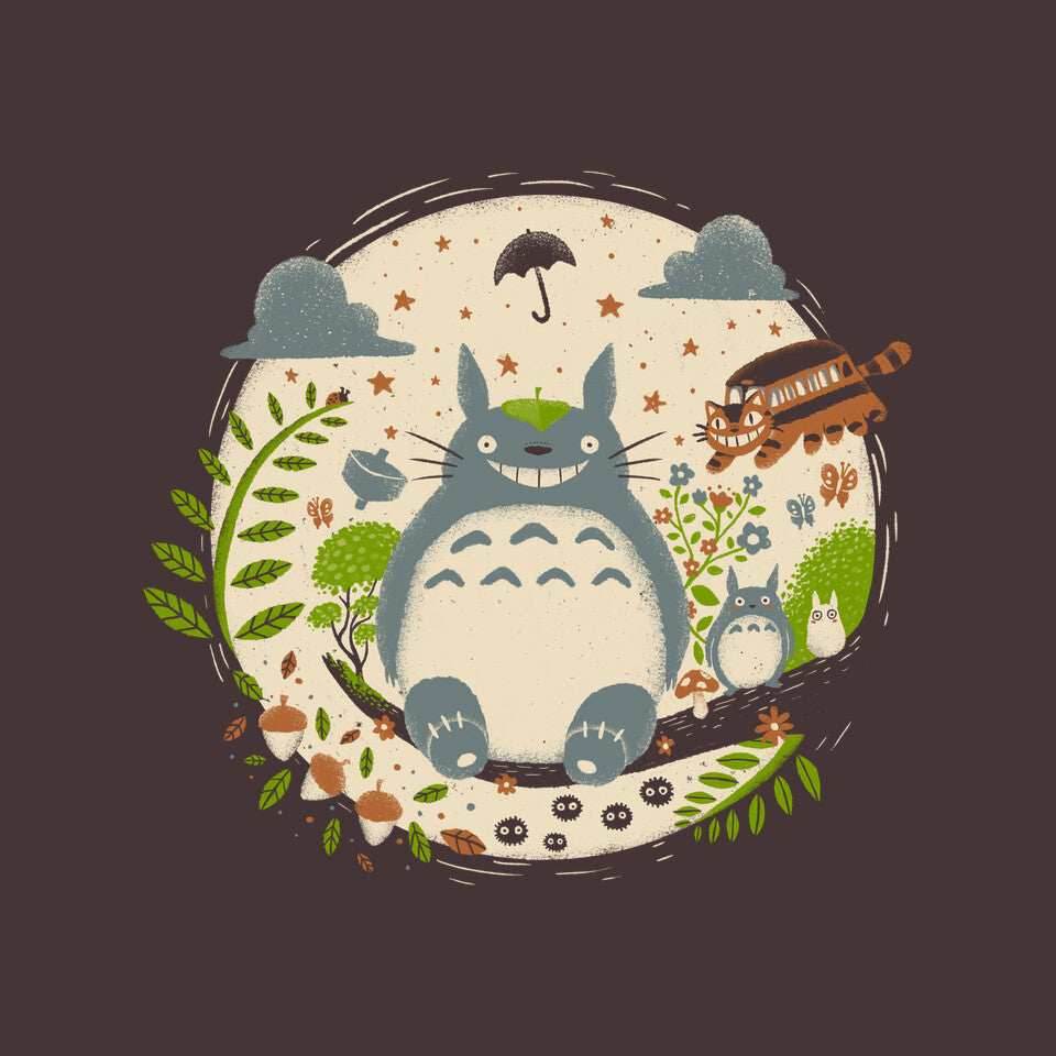 Magical Forest - None / Black / 13x13