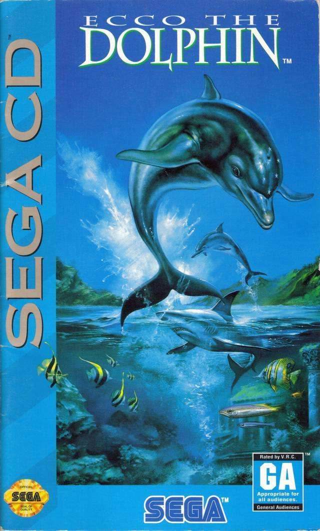 Ecco The Dolphin (Sega CD) - Game Manual Only