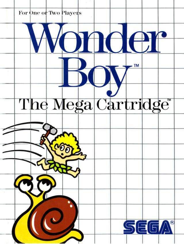 Wonder Boy (Sega Master System) - Game Manual Only