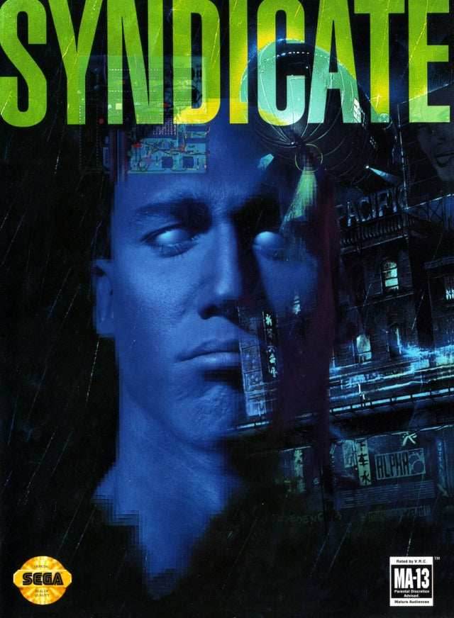 Syndicate (Sega Genesis) - Game Manual Only