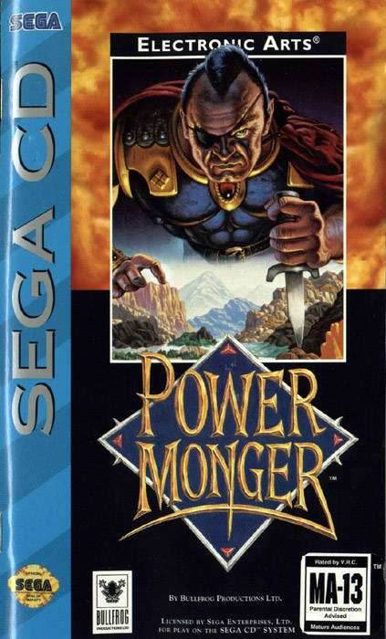 Power Monger (Sega CD) - Game Manual Only