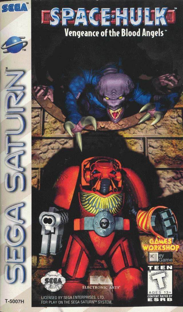 Space Hulk: Vengeance of the Blood Angels (Sega Saturn) - Game Manual Only