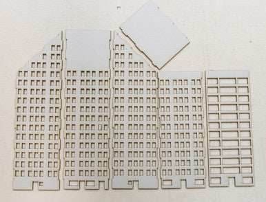 6mm Modern / Future City Building - 285CSS072 -