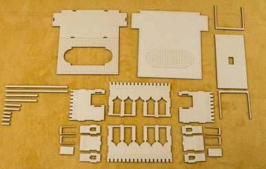 28mm Temple (MDF) - 28MMDF160-BA -