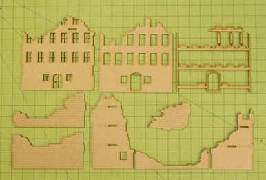 28mm European Building - 28MMDF501 -