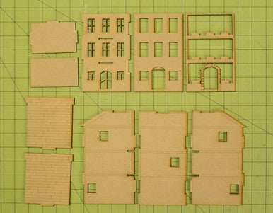 28mm European Building - 28MMDF513 -