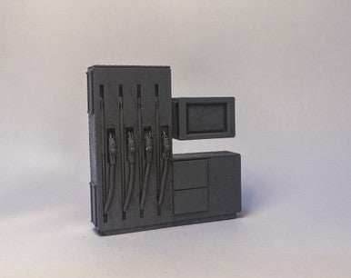 28mm Modern Petrol Pump - 28MSCE0165 -