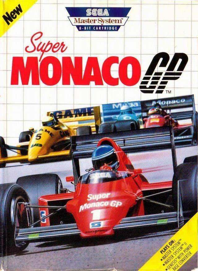 Super Monaco GP (Sega Master System) - Game Manual Only