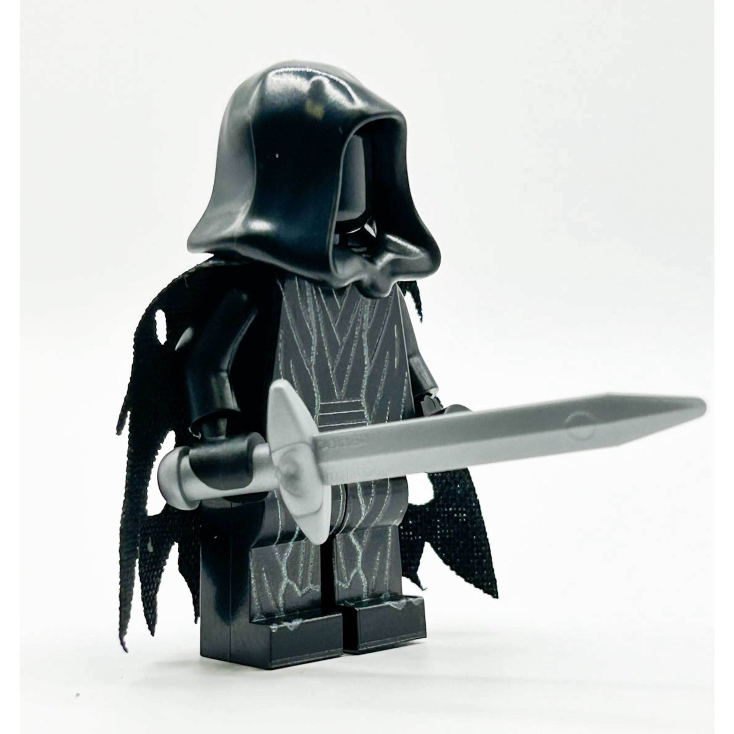 Ringwraith / Nazgul LOTR Minifig made using LEGO parts - B3 Customs -