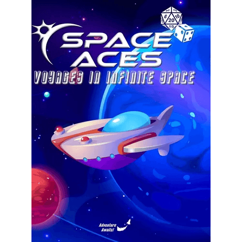 Space Aces: Voyages In Infinite Space Hardback: A Sci-Fi Adventure RPG In A Galaxy Sandbox - Hardcover -