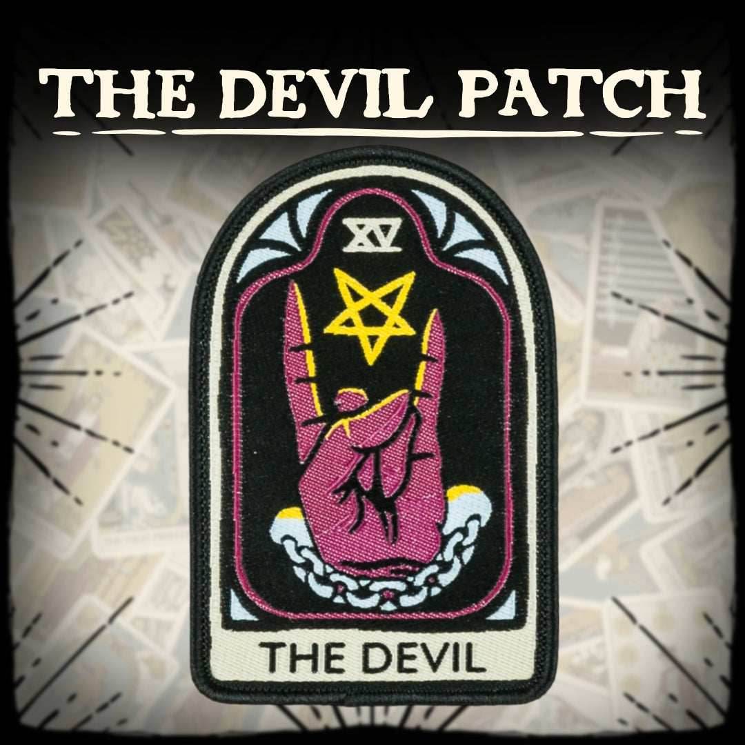 LIMITED The Devil Tarot Nouveau Iron-On Patch -